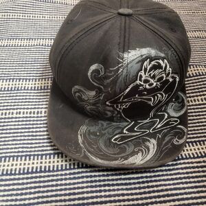 Warner Bros. Black and Gray Graphic Men's Hat
